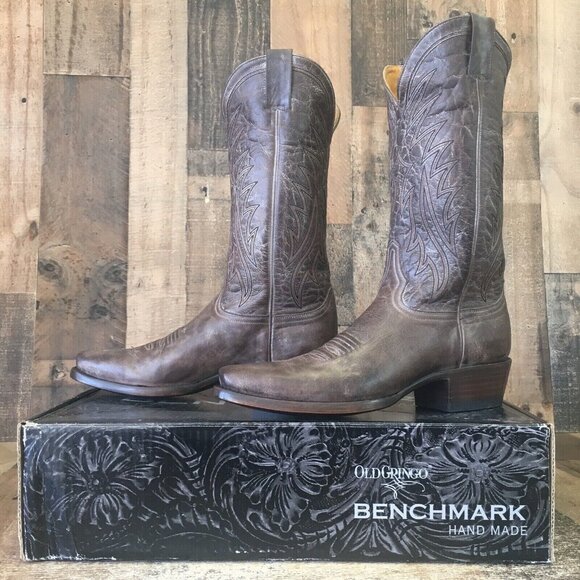 Old Gringo Sonora 13” MK2290-1 Square Toe Cowboy Boots Mens 9 D - Picture 1 of 12
